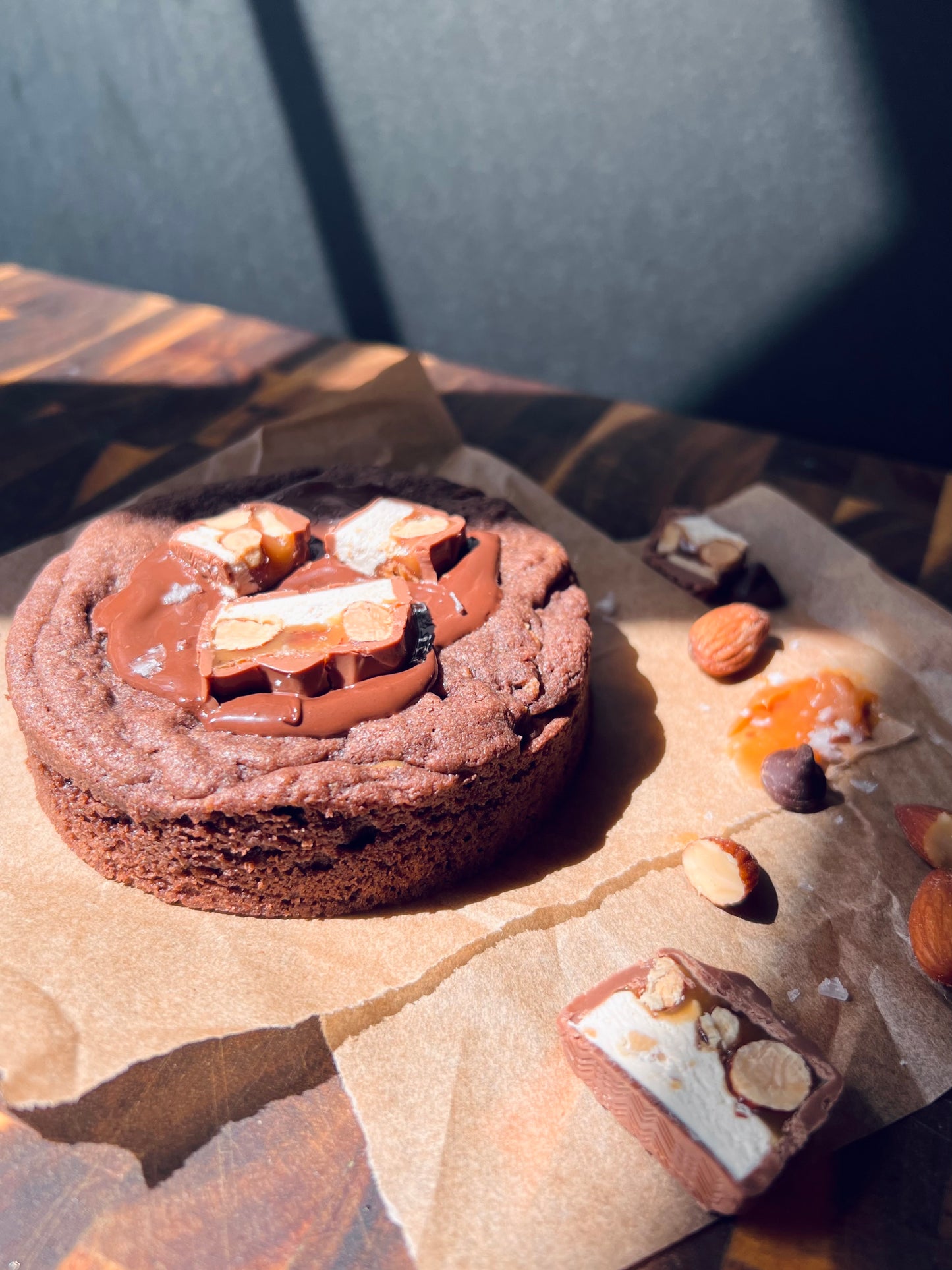 Nutty Caramel Cookie