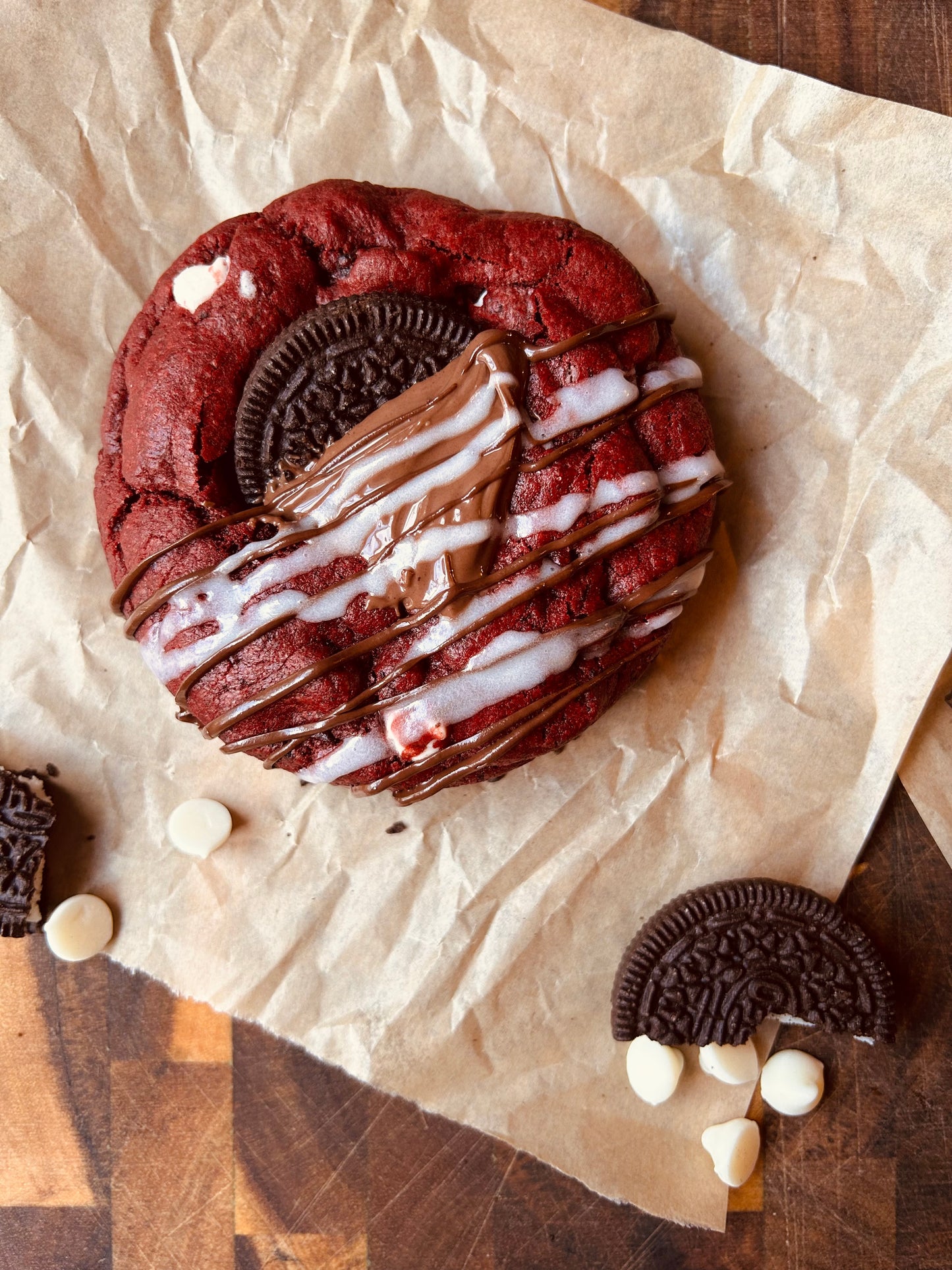 Red Velvet Oreo Cookie