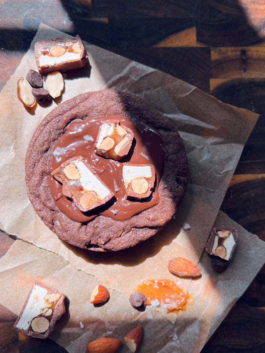 Nutty Caramel Cookie