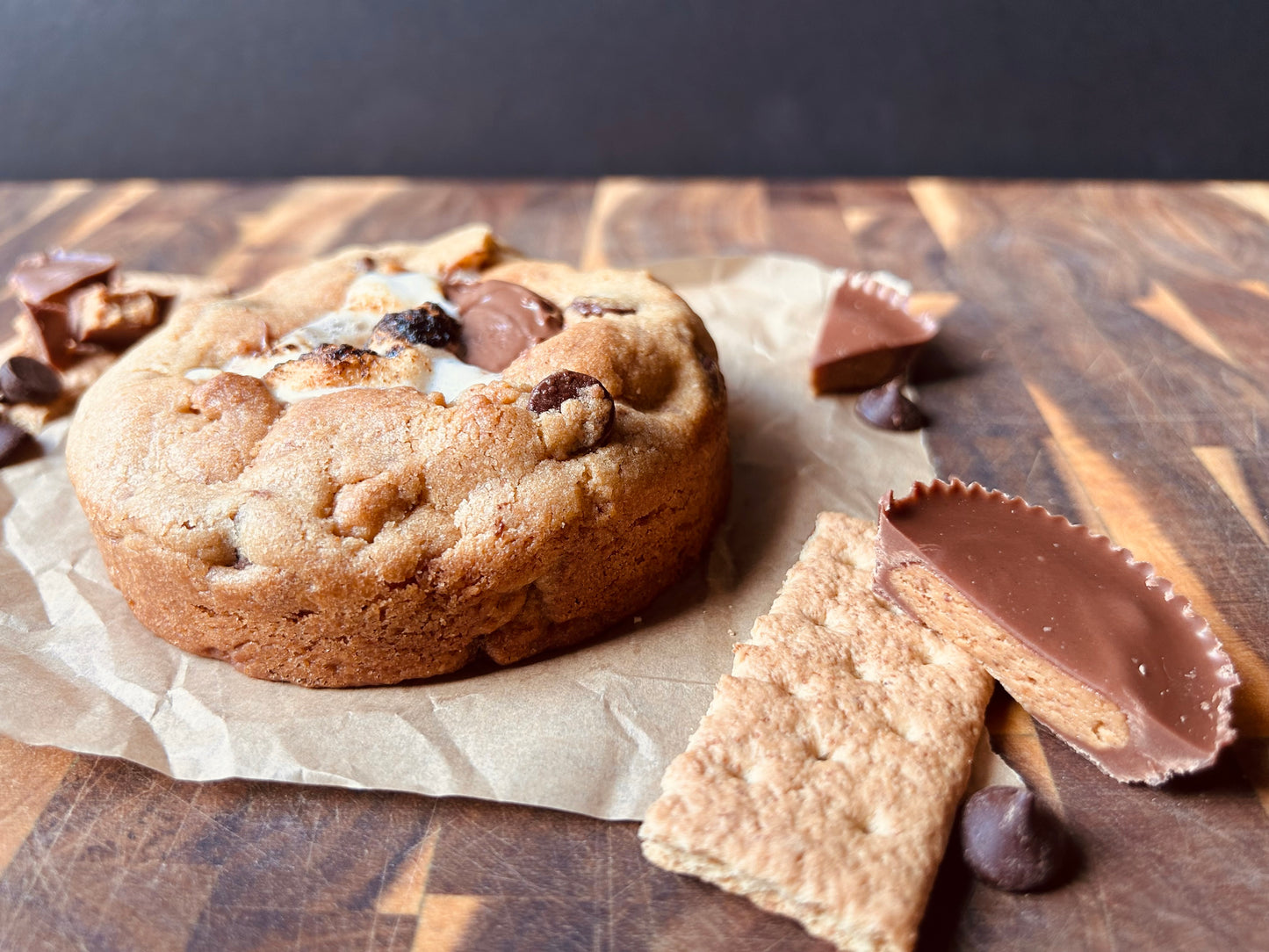 Peanut Butter S’mores Cookie